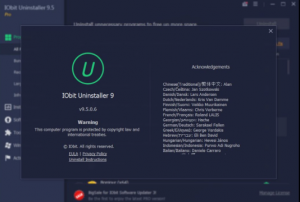 IObit Uninstaller Pro 9.5.0.15 Crack with Serial KEY [Latest]