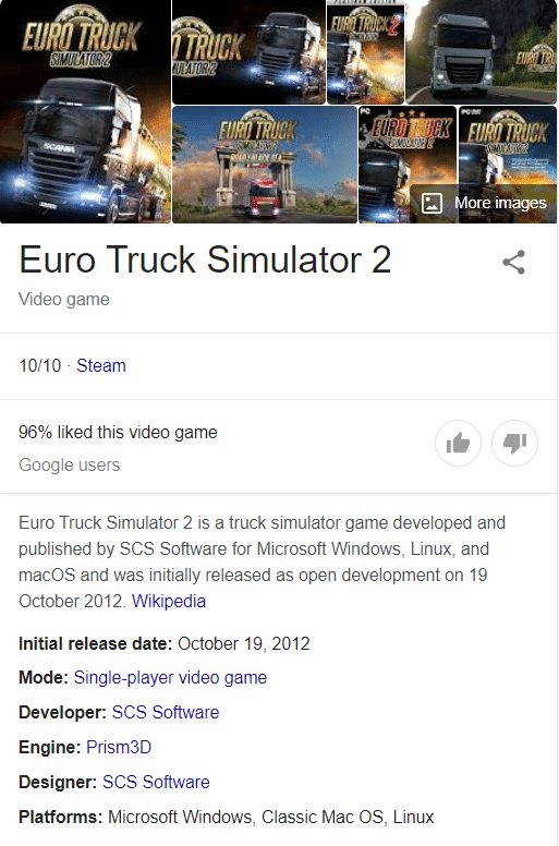 euro truck simulator 1 doestn open